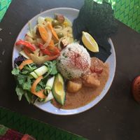 African bowl,spicy at the point! at ATAYA in Berlin