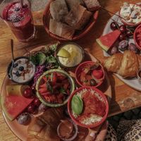 The breakfast platter. So yummy! at ATAYA in Berlin