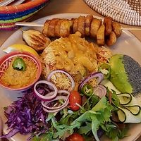 African peanut bowl at ATAYA in Berlin