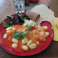 Gnocchi with an excellent tomato sauce at ATAYA in Berlin