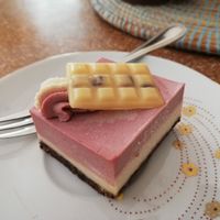 Raw cheese cake at ATAYA in Berlin