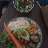 Hummus plate  at ATAYA in Berlin