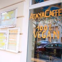 The all furniture are recycled and very original. Those are old windows ,  at ATAYA in Berlin