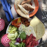 Hummus Plate at ATAYA in Berlin