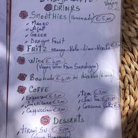 Menu August 2020 at ATAYA in Berlin