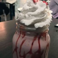 Strawberry Milkshake  at Modern Love in Brooklyn