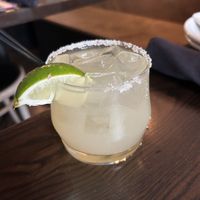 Jalapeño margarita  at Modern Love in Brooklyn