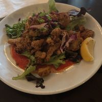 Mushroom calamari  at Modern Love in Brooklyn