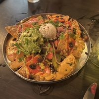 Loaded nachos  at Modern Love in Brooklyn