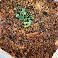 Lentil veggie lasagna   at The Pureganic Cafe in Harrison