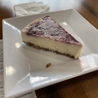 blueberry cheesecake   at The Pureganic Cafe in Harrison