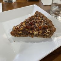 pecan tart  at The Pureganic Cafe in Harrison