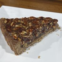 Pecan tart  at The Pureganic Cafe in Harrison