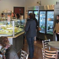 Inside The Pureganic Cafe. The best food and the nicest staff ever!! at The Pureganic Cafe in Harrison