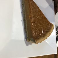 Pumpkin tart   at The Pureganic Cafe in Harrison