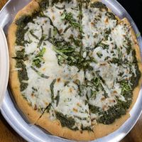 Penni pesto pizza   at The Pureganic Cafe in Harrison