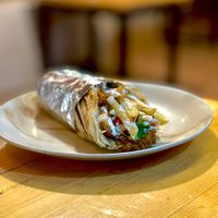   at Shimon Falafel in Arambol