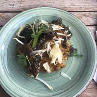 Vegan Okonomiyaki (German style) at Mezzo  in Hannover