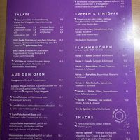 Gut gekennzeichnete vegane Gerichte  at Mezzo  in Hannover