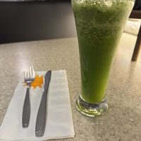 Fresh juicee  at Garabatos in Mexico City