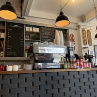The counter at The Grand Howl in East London