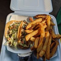 Falacos with fries 🔥🍟 at The Fix - Falafel Food Truck in Reno