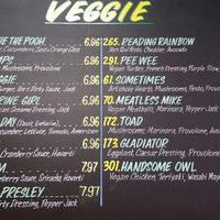 veggie sandwiches can be made vegan at Ike's in Davis