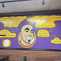 😀  at Ike's in Davis