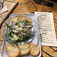 Ceviche vegetariano (vegano) at San Wich in Cadiz