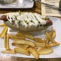 Salchicha vegana italiana at San Wich in Cadiz