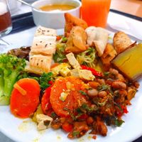 Moqueca de tofu at O Canteiro in Setubal