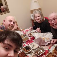 New years eve at Harvest Vegetarian Kitchen in Wrexham