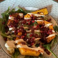 Butternut squash saladd  at The Cosy Club in Bath