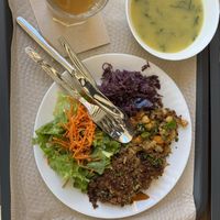 Vegan lunch  at Tonsai Bio  in Fatima