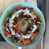 Delicious vegan salad  at Tonsai Bio  in Fatima