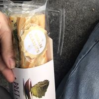 Tofu “egg and cress" at Pret a Manger - Broadwick St in London