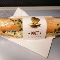 Vegan egg & mayo sandwich at Pret a Manger - Broadwick St in London