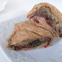 Mexican flatbread at Pret a Manger - Broadwick St in London