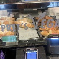 vegan pastry selection   at Pret a Manger - Broadwick St in London