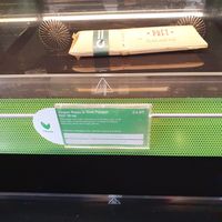 Vegan ragu and red pepper hot wrap at Pret a Manger - Broadwick St in London