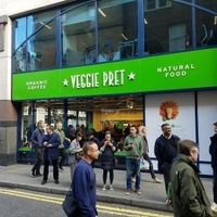 outside at Pret a Manger - Broadwick St in London