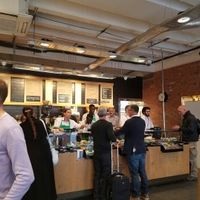 counter at Pret a Manger - Broadwick St in London