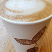 coconut latte at Pret a Manger - Broadwick St in London