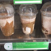 Almond Protein Powder Shake at Pret a Manger - Broadwick St in London