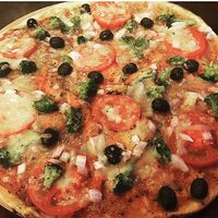 Vegane Pizza at Kamino in Heiligenhafen