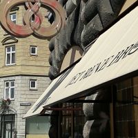 Store font at Det Rene Brød - Kronprinsessegade in Copenhagen