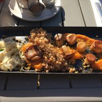 King Oyster Mushroom dish at Hayseed in Hampton