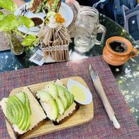 Avo-Toast and Wrap  at Sirena Morena in Cancun