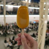 mango popsicle at Marinela - Gelato Artigianale in Bratislava