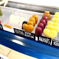 Showcase. at Marinela - Gelato Artigianale in Bratislava